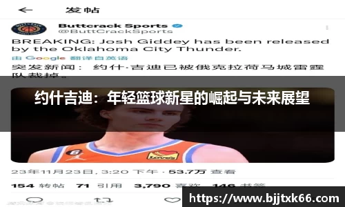 约什吉迪：年轻篮球新星的崛起与未来展望